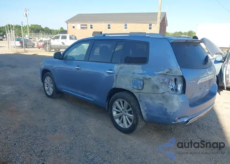 2008 Toyota Highlander Hybrid Limited из США, поврежденный, VIN JTEEW44A182015116